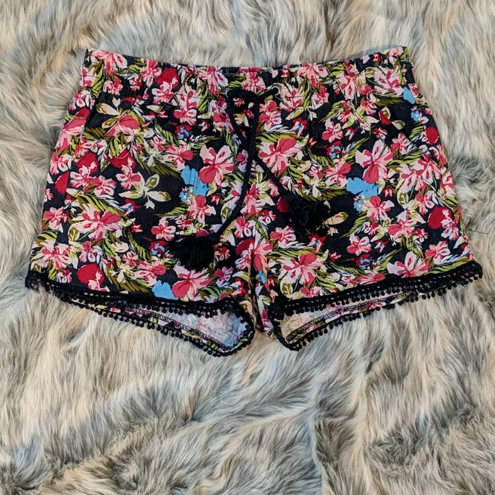 Floral Print Shorts